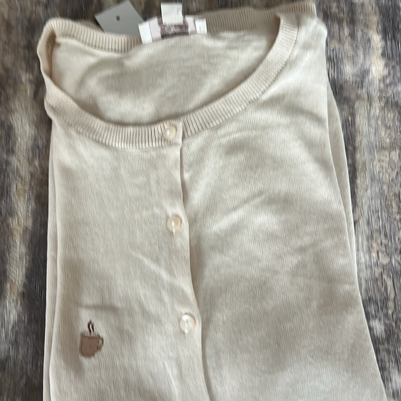 NWT cotton Loft button down size large womens - Picture 8 of 8